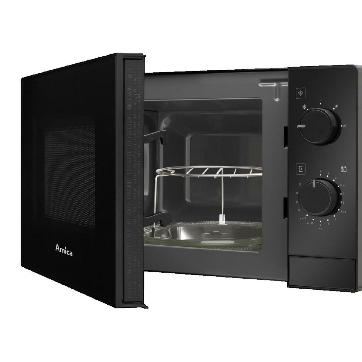 Amica Micro-ondes Amica avec Gril 20 litres 700 W Noir