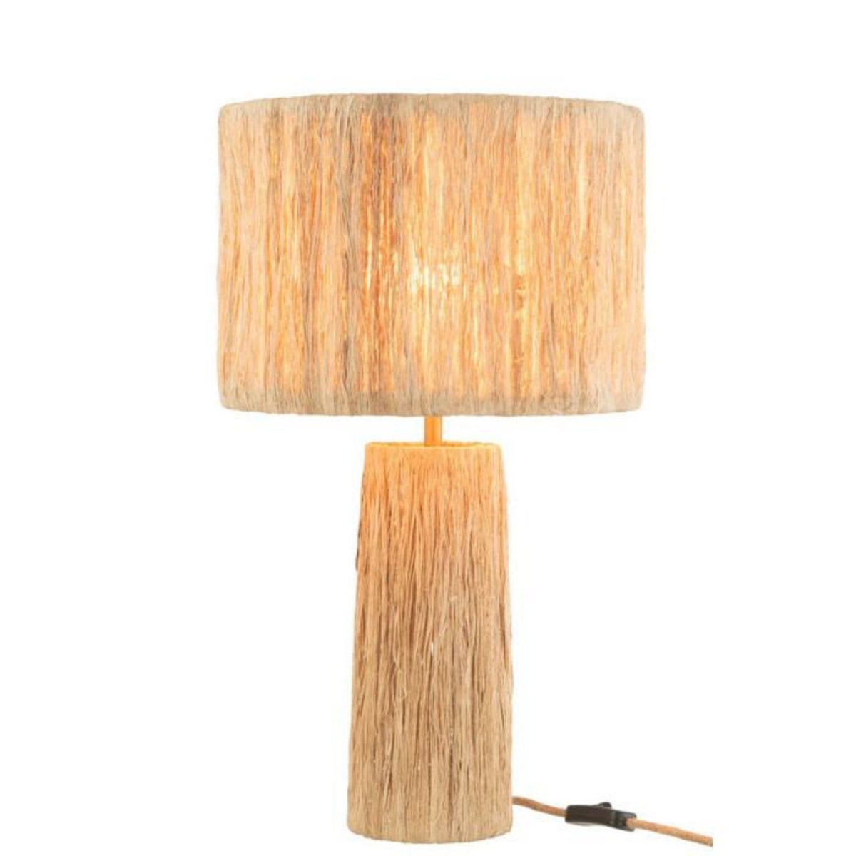 Paris Prix Lampe à Poser Déco  Bananier  57cm Naturel