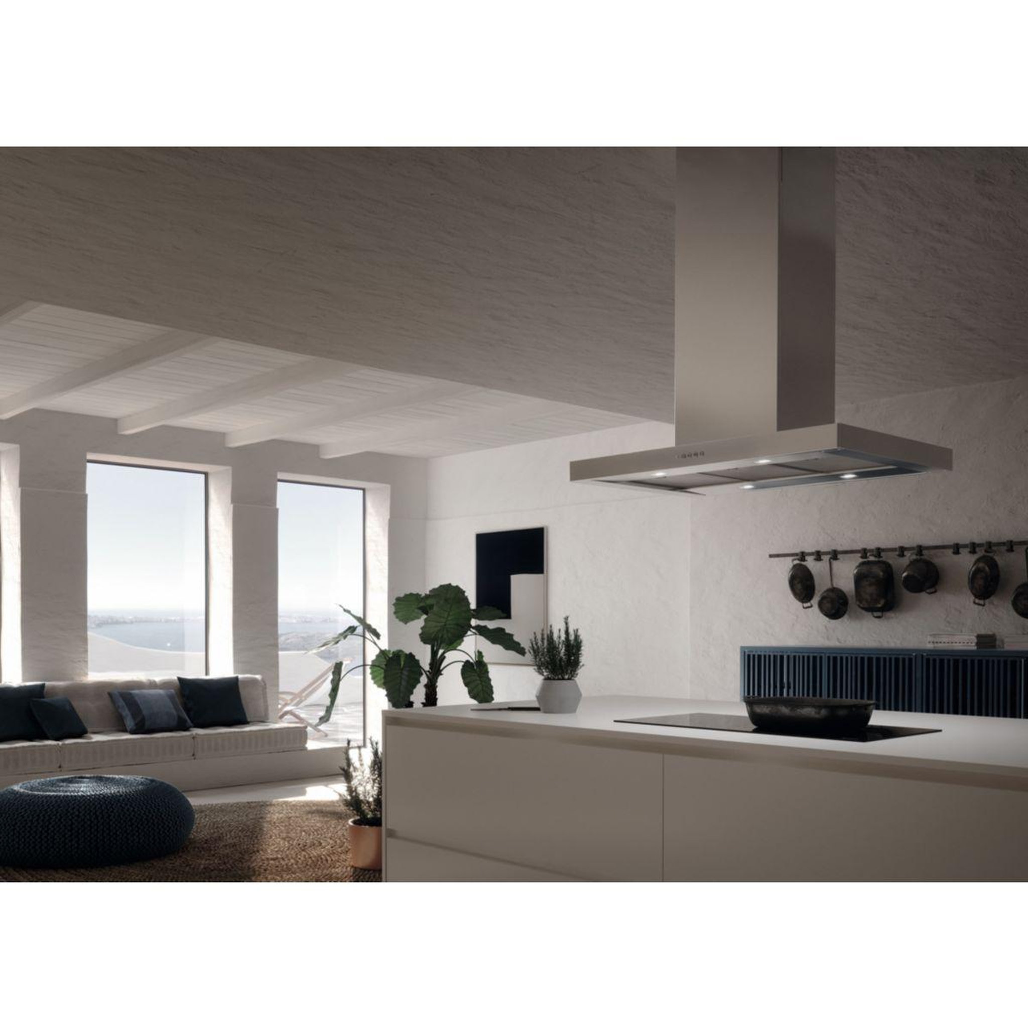 Voir la diapositive 3 : faber Hotte décorative îlot comfort ilot x a90