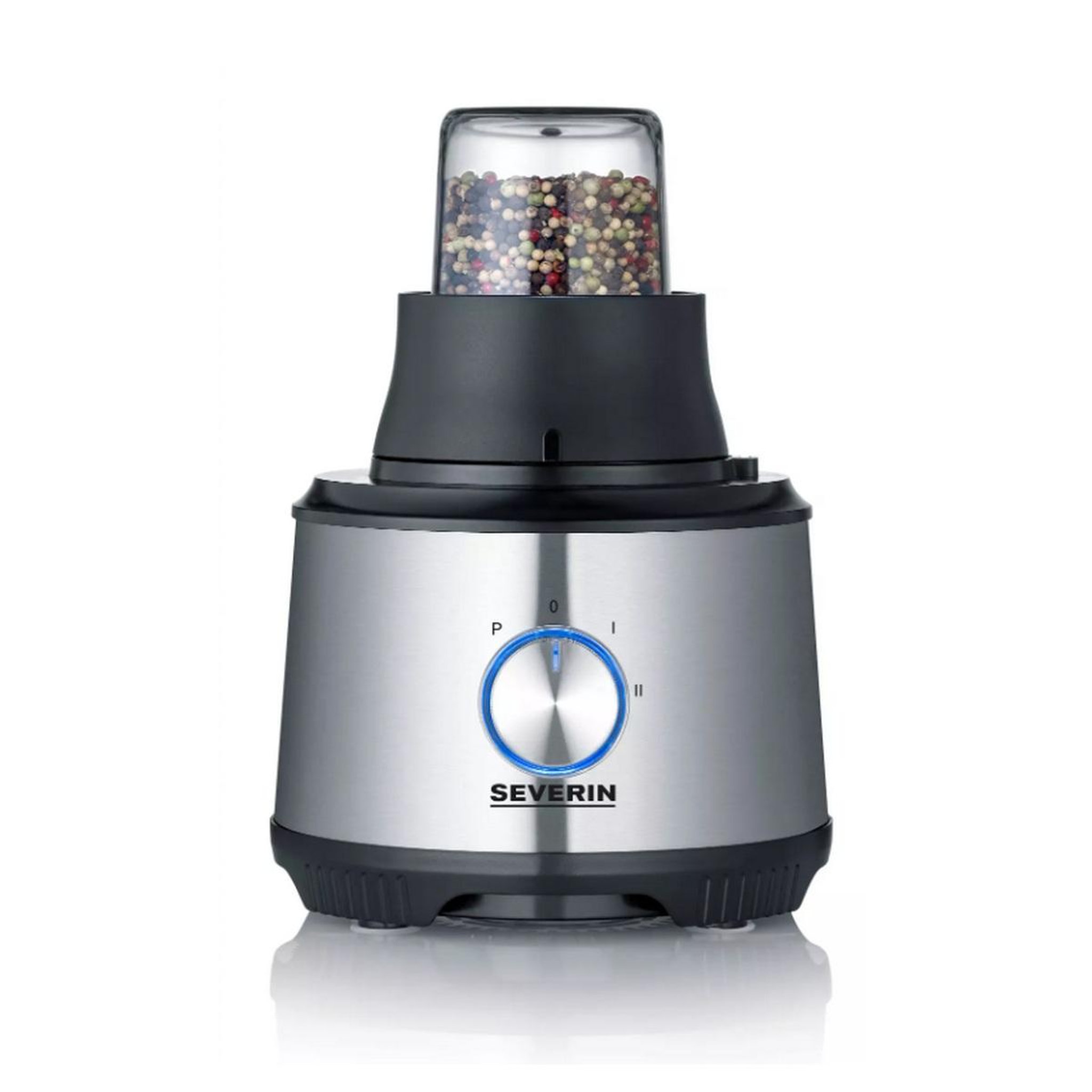 Voir la diapositive 2 : SEVERIN Robot multifonctions 1.5l 1200w inox/noir - KM3892