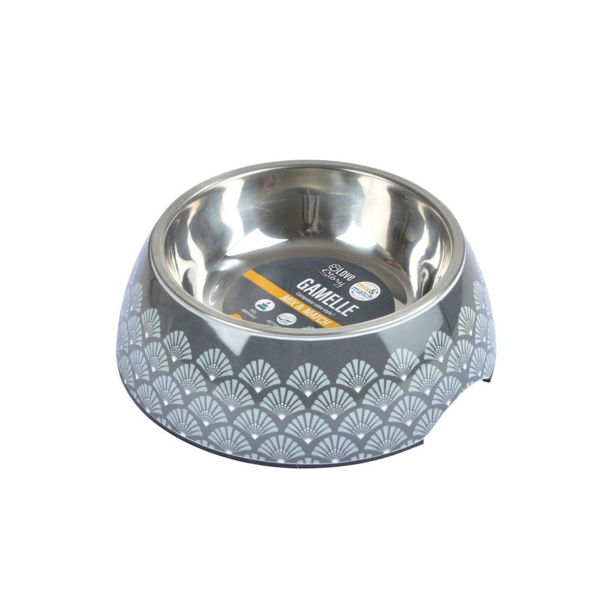 Paris Prix Gamelle pour Chien & Chat  New Art  17cm Anthracite