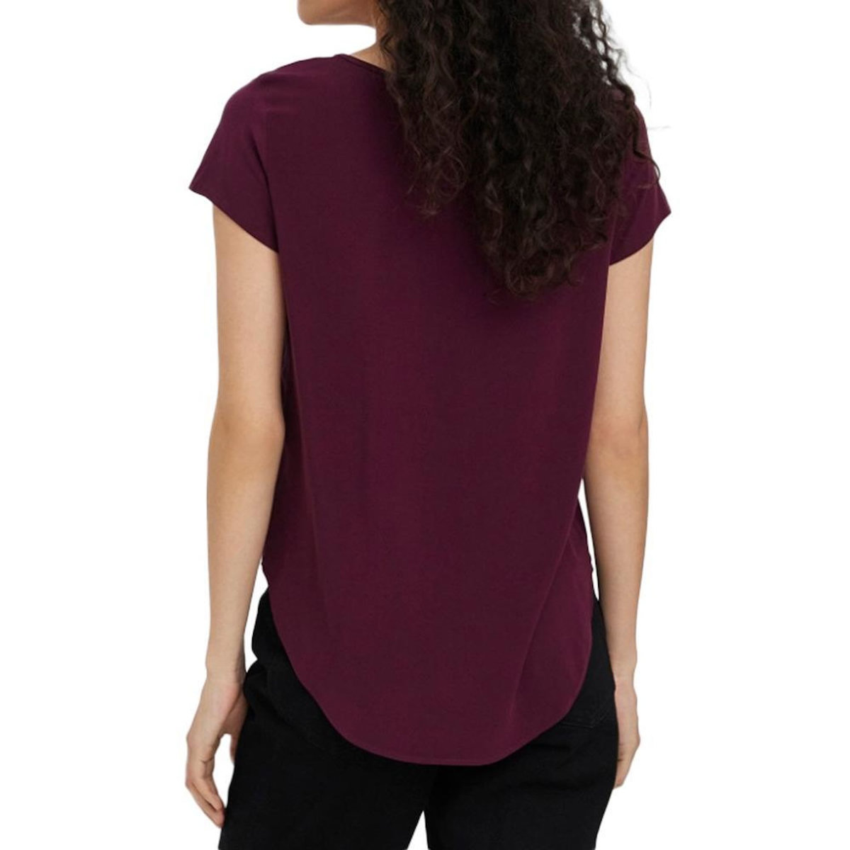 Vero Moda Blouse Bordeaux Femme Vero Moda  10248152