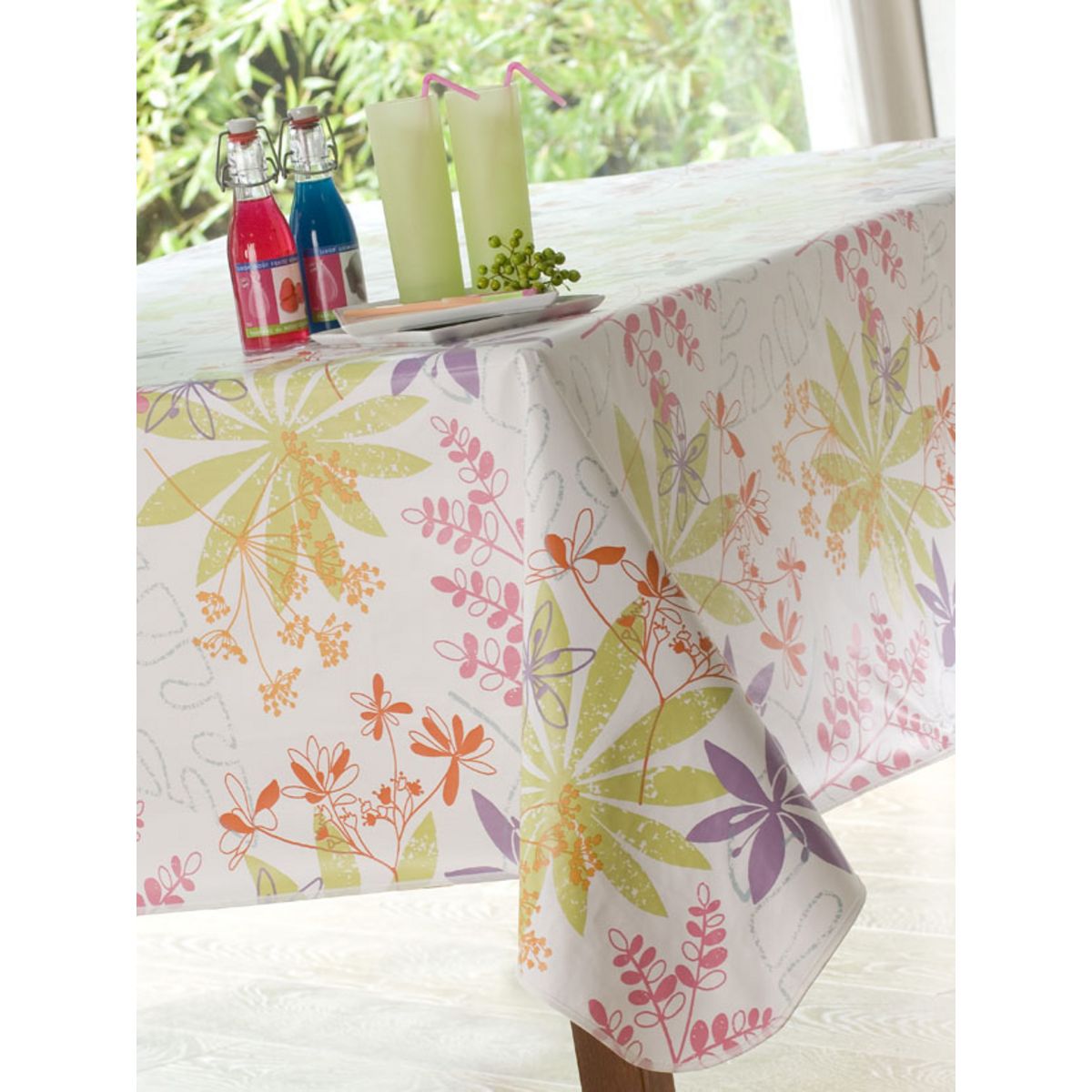 Nappe toile cirée Herbace