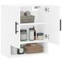 Voir la diapositive 4 : VIDAXL Armoire murale blanc 60x31x70 cm bois d'ingenierie