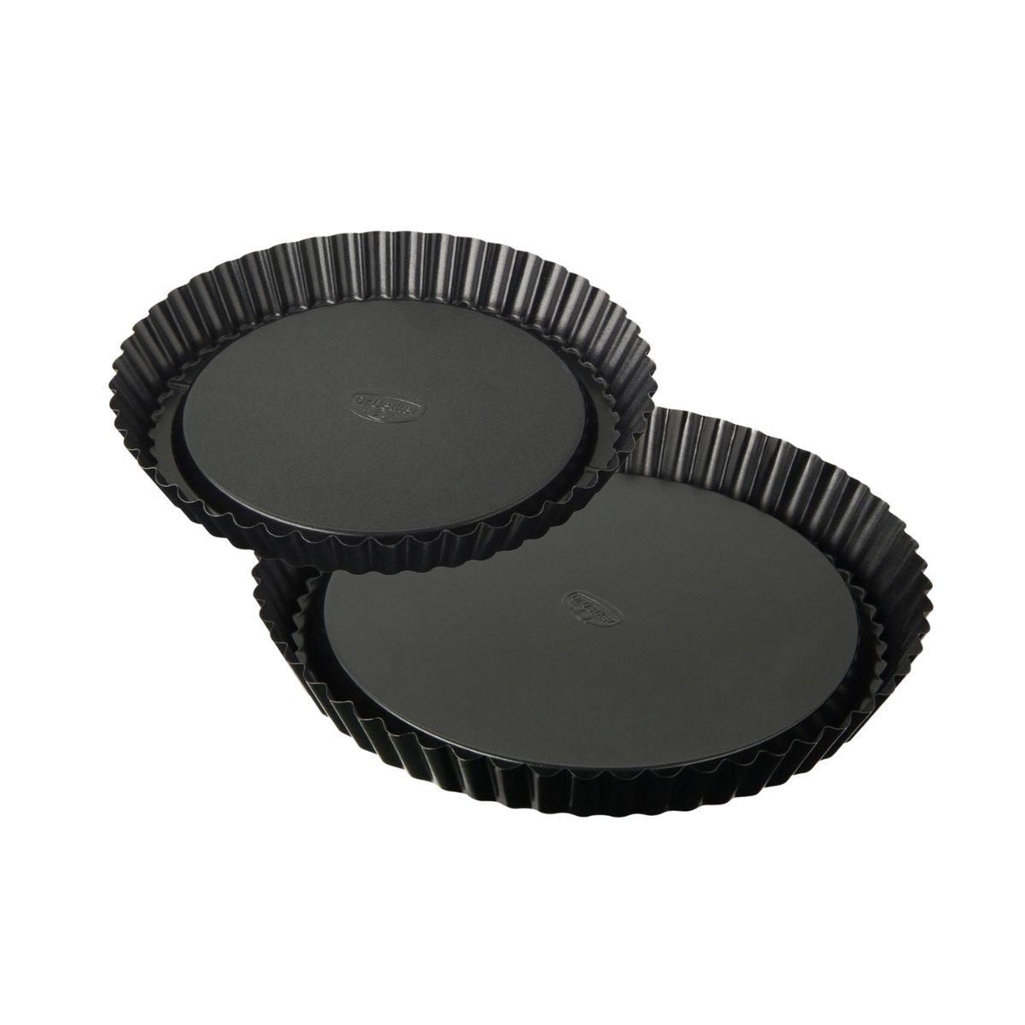 DR.OETKER Set de 2 moules à tarte renversée 22 cm et 28 cm dr oetker tradition