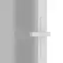 VIDAXL Porte interieure 102,5x201,5 cm Blanc Verre mat et aluminium