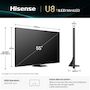Voir la diapositive 5 : Hisense TV Mini Led 55U8Q 2025 (139cm)