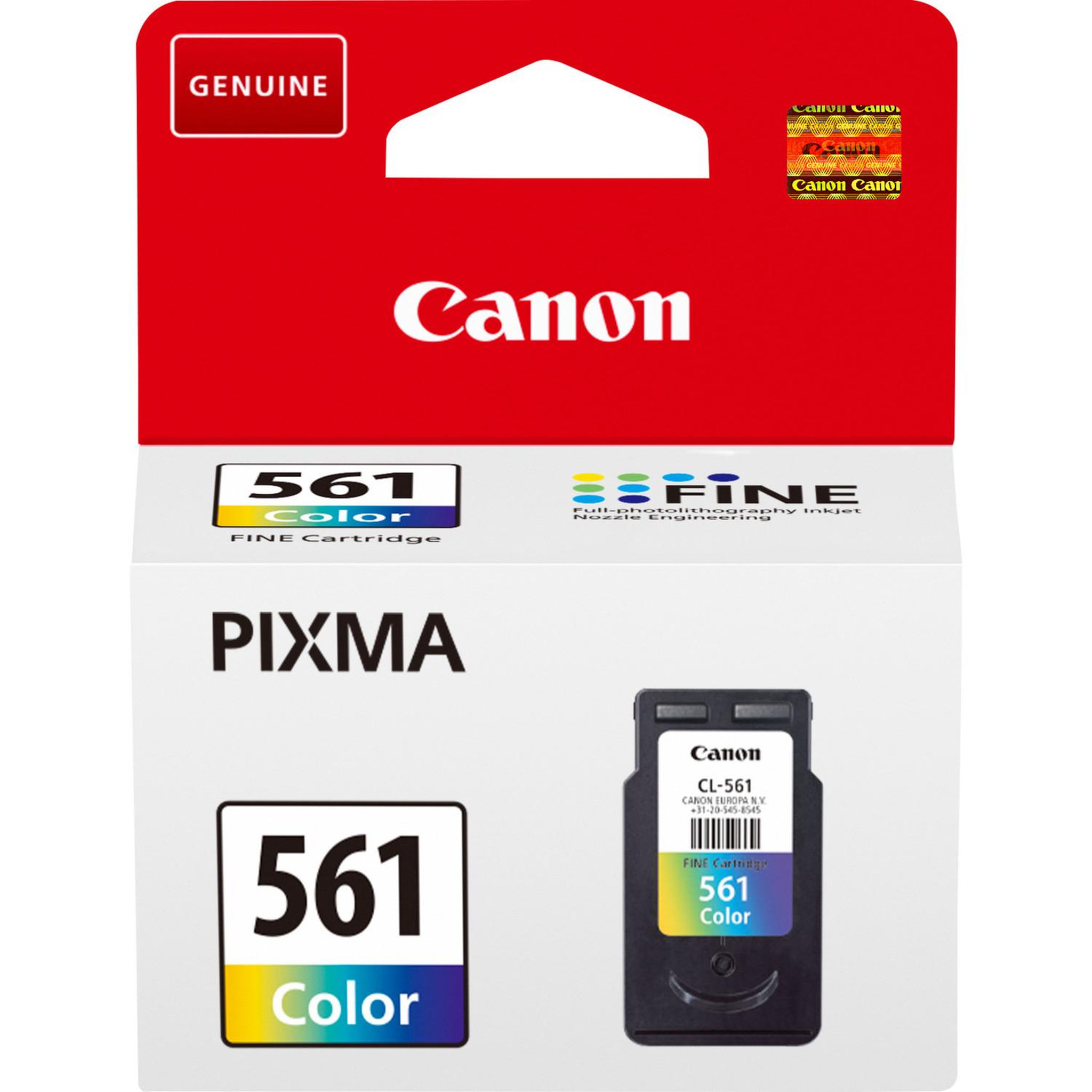 Voir la diapositive 2 : Canon Canon cartouche d'encre couleur cl-561