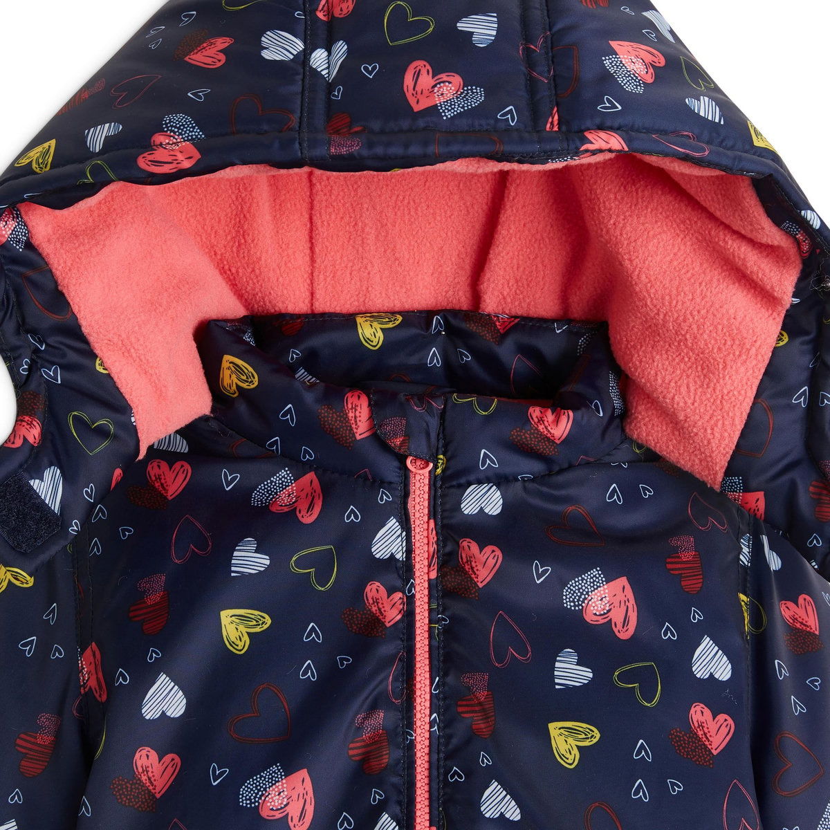INEXTENSO Manteau de ski coeurs bébé fille