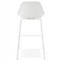 Voir la diapositive 5 : Paris Prix Tabouret de Bar Industriel  Sidon  87cm Blanc