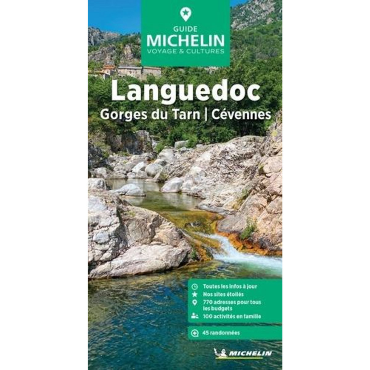 LANGUEDOC. GORGES DU TARN, CEVENNES, EDITION 2024, Michelin
