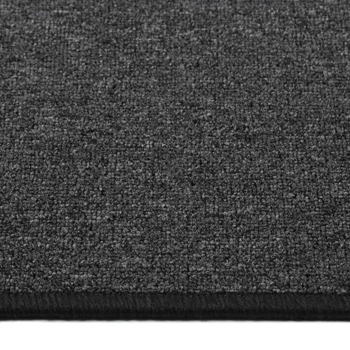 VIDAXL Tapis de couloir Anthracite 50x100 cm