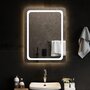 VIDAXL Miroir de salle de bain a LED 60x80 cm