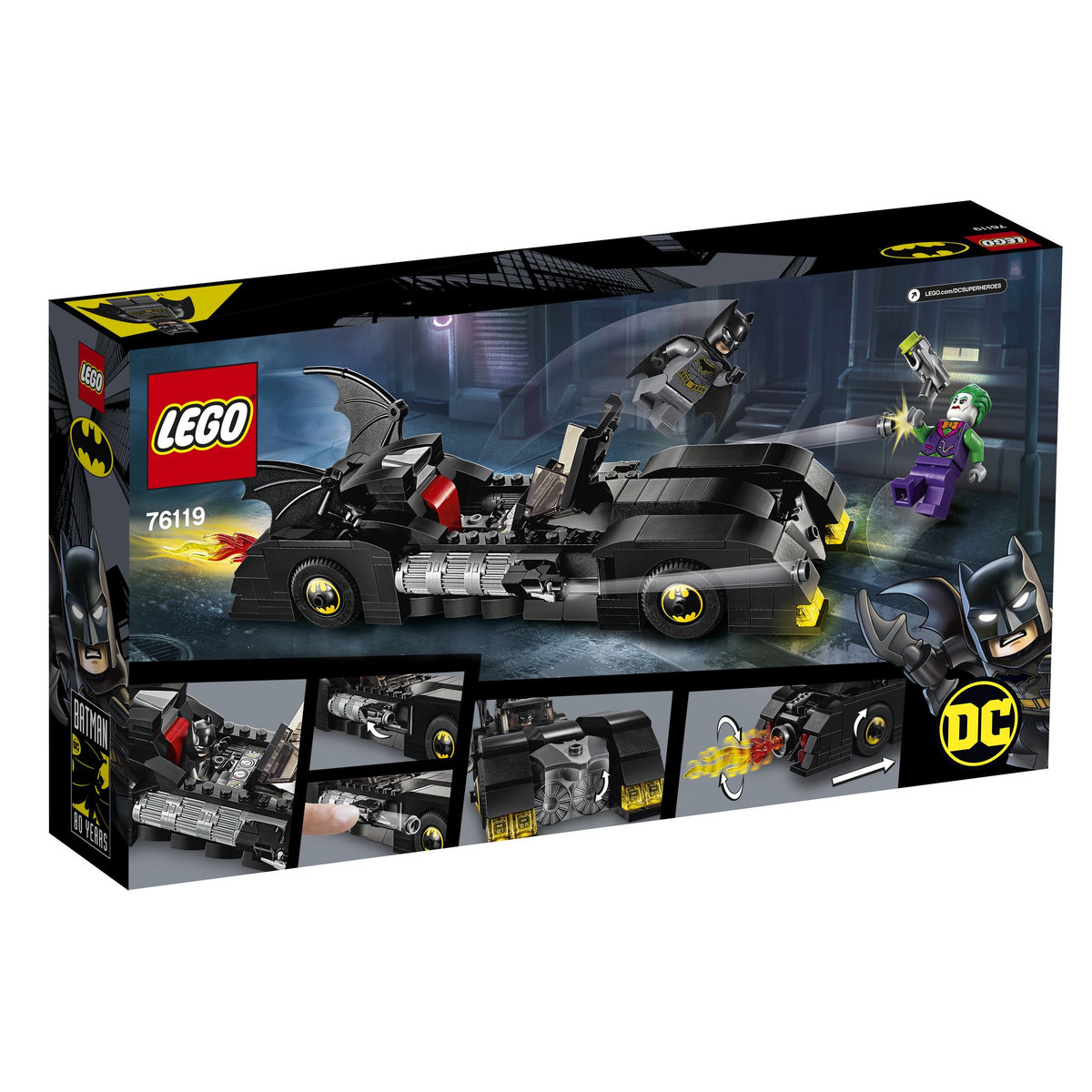 LEGO DC Super Heroes 76119 - Batmobile : la poursuite du Joker