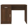 Voir la diapositive 5 : VIDAXL Bureau avec tiroir et armoire Chene marron 100x40x73 cm