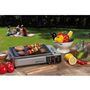 Voir la diapositive 5 : Kemper Plancha à gaz portable 2300W + 8 cartouches de gaz + Valise de transport KEMPER