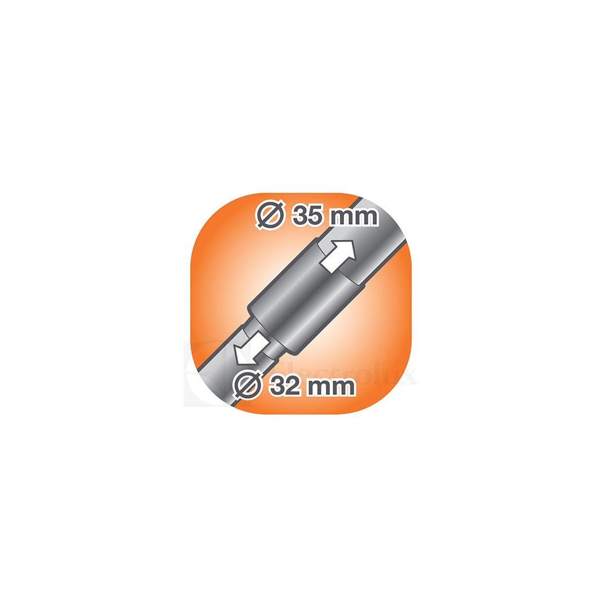 Voir la diapositive 4 : ELECTROLUX Brosse multifonction 3 en 1 ze063 avec adaptateur diamètre 32-35mm