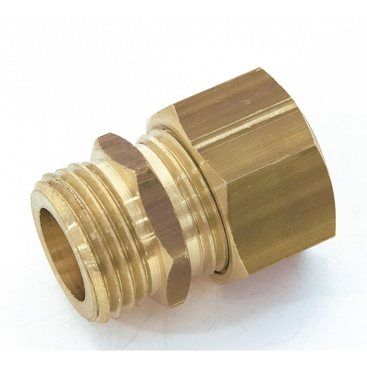 CENTRALE BRICO Manchon biconique laiton M 15 x 21 pour tube en cuivre