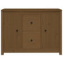 Voir la diapositive 3 : VIDAXL Buffet Marron miel 100x35x74 cm Bois massif de pin