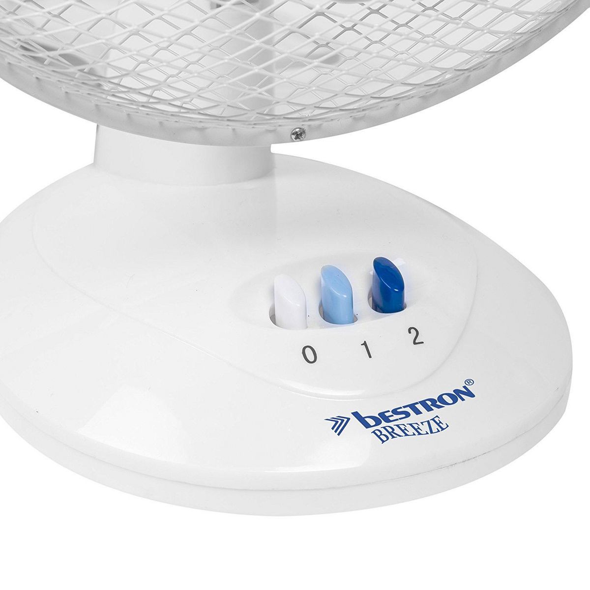 Bestron Ventilateur de table 27cm 30w blanc - ddf27w