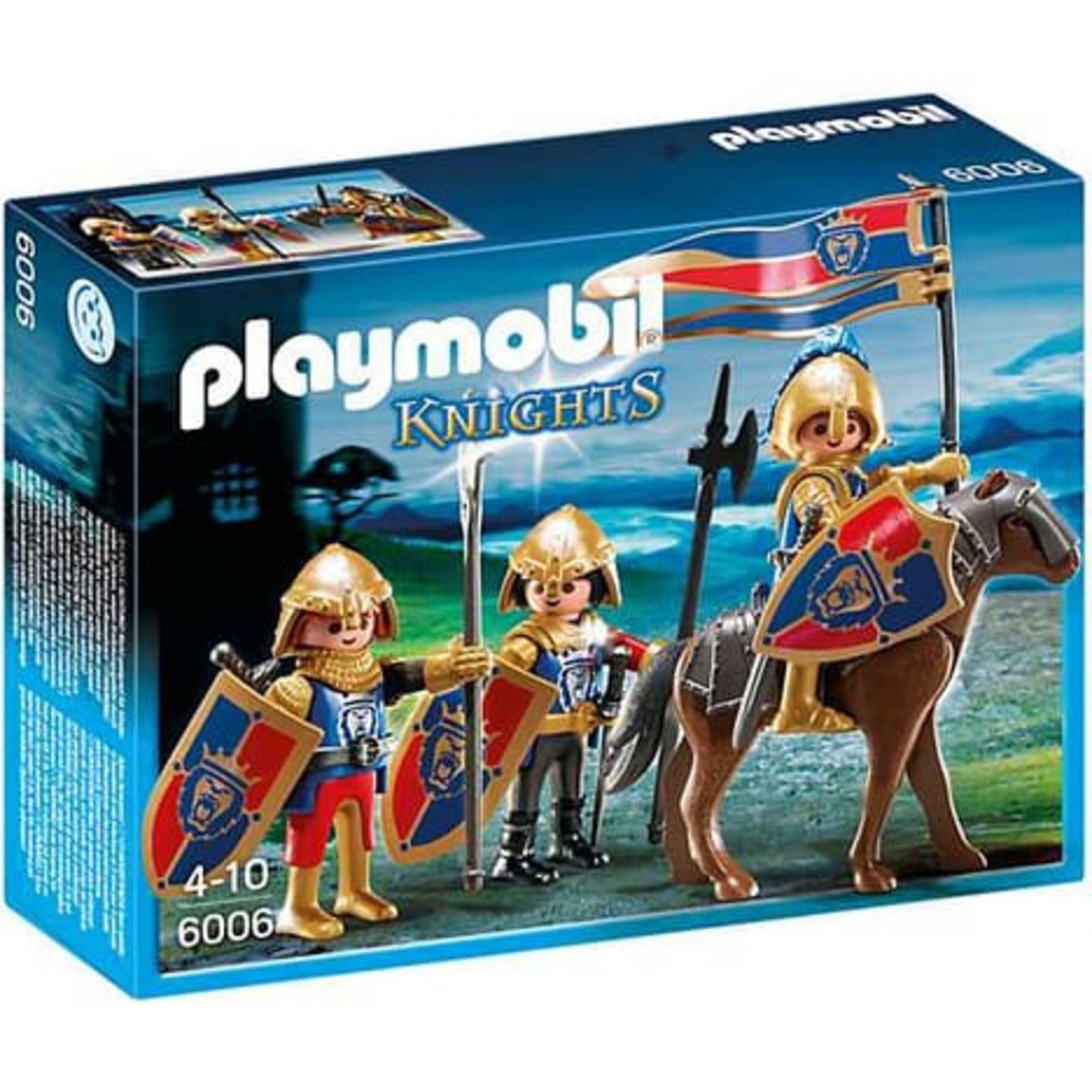 PLAYMOBIL 6006 - Knights - Chevaliers de lion impérial