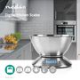 Voir la diapositive 3 : NEDIS Balance de cuisine Numérique Ecran LCD Acier Bol amovible 5kg NEDIS