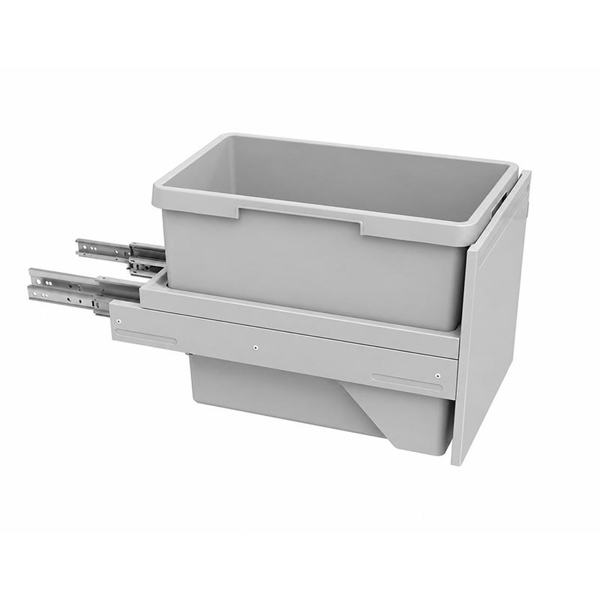 HAILO Poubelle de cuisine coulissante encastrable 30l hailo euro cargo s