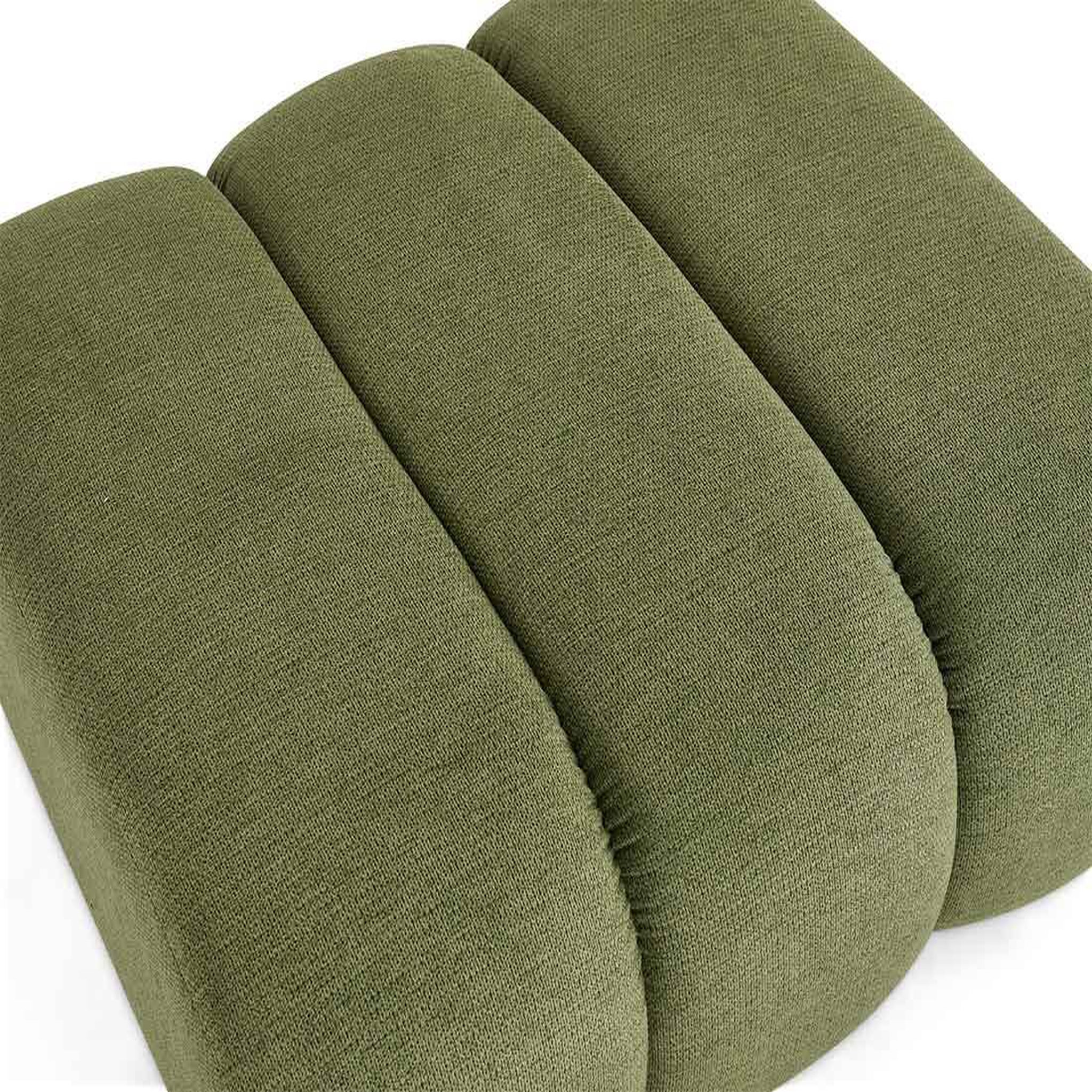 Voir la diapositive 5 : LISA DESIGN Debbie - pouf en tissu texturé