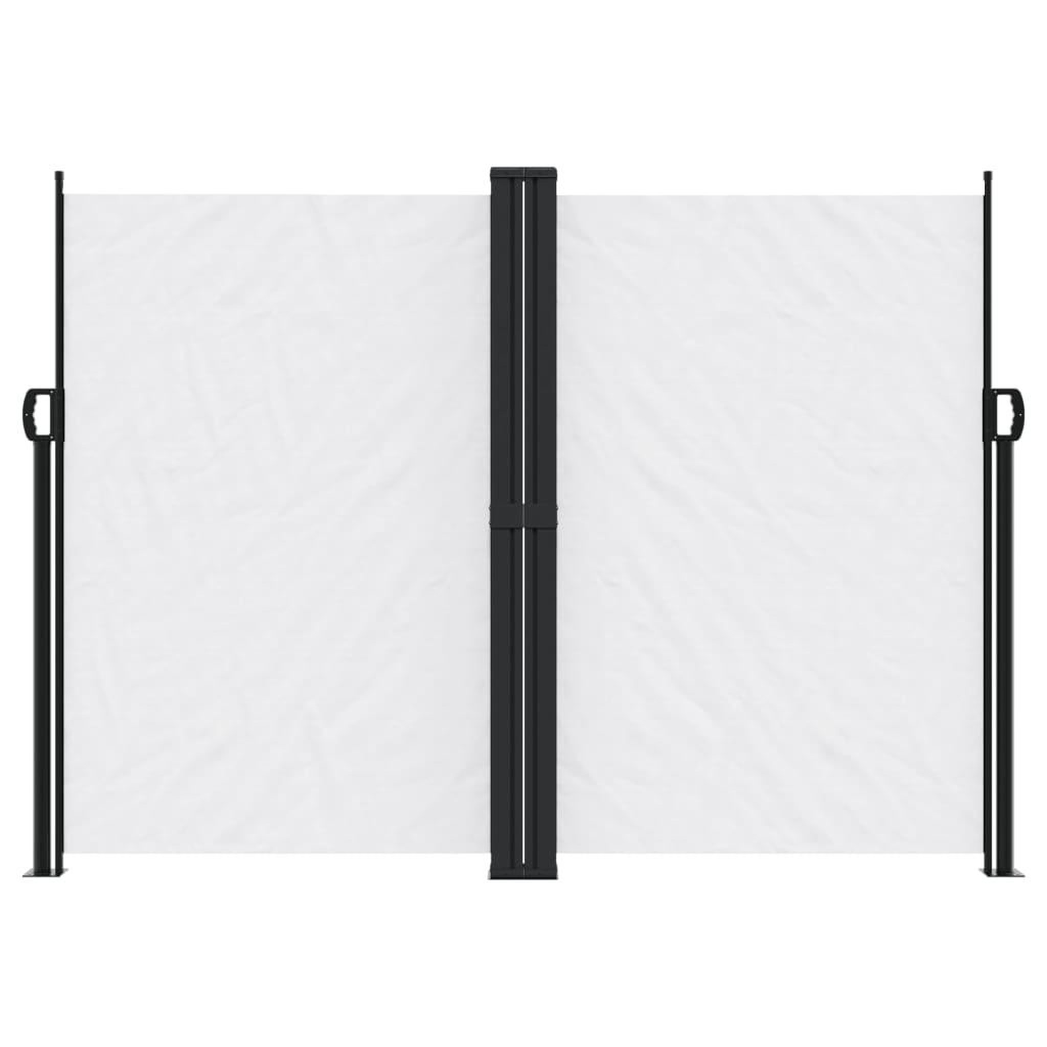 Voir la diapositive 3 : VIDAXL Auvent lateral retractable blanc 180x600 cm