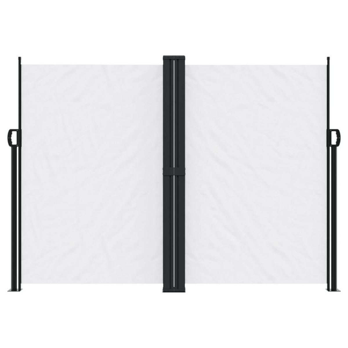 VIDAXL Auvent lateral retractable blanc 180x600 cm