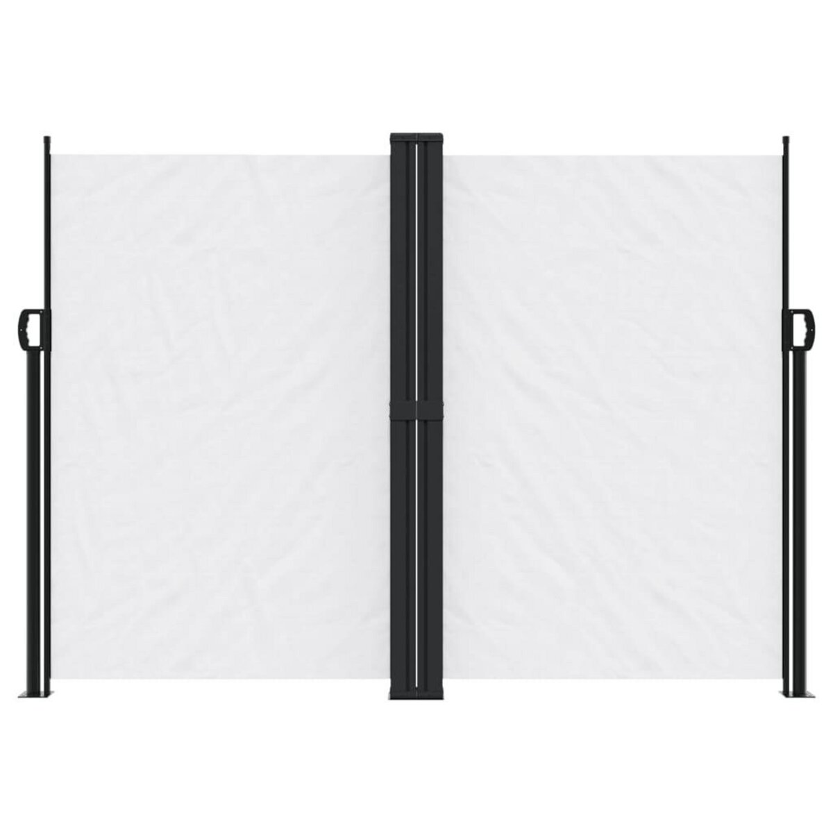 VIDAXL Auvent lateral retractable blanc 180x600 cm