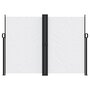 Voir la diapositive 3 : VIDAXL Auvent lateral retractable blanc 180x600 cm