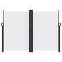 Voir la diapositive 3 : VIDAXL Auvent lateral retractable blanc 180x600 cm
