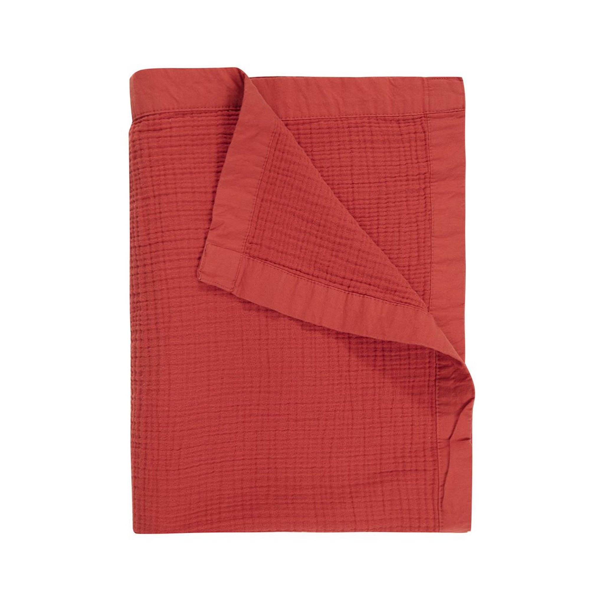 Voir la diapositive 1 : Sensei Maison Plaid gansé en gaze de coton LOFT - 130x170 cm