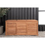 Voir la diapositive 5 : Paris Prix Coffre de Jardin en Teck  Trento I  130cm Naturel