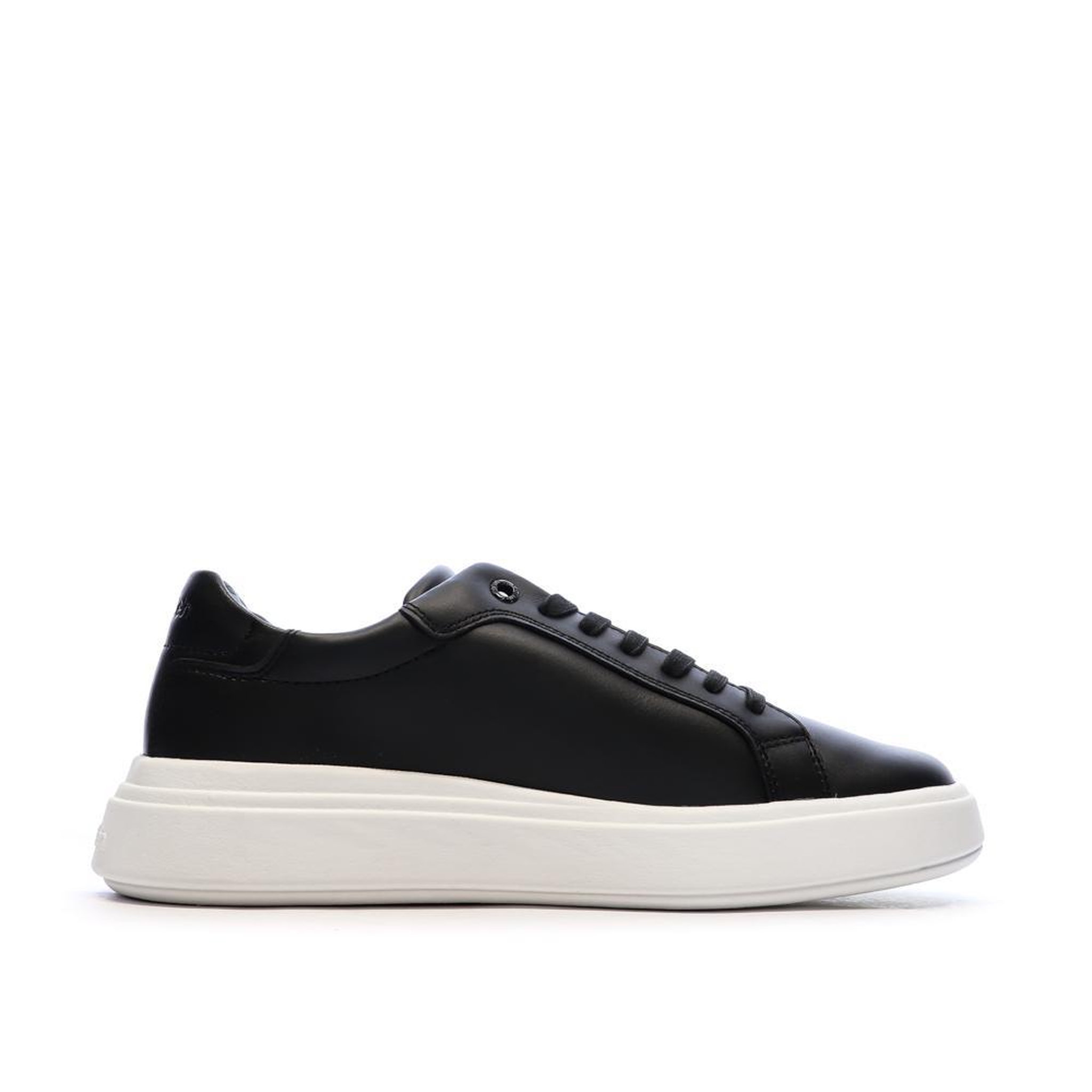 Voir la diapositive 3 : CALVIN KLEIN JEANS Baskets noires homme calvin klein jeans low