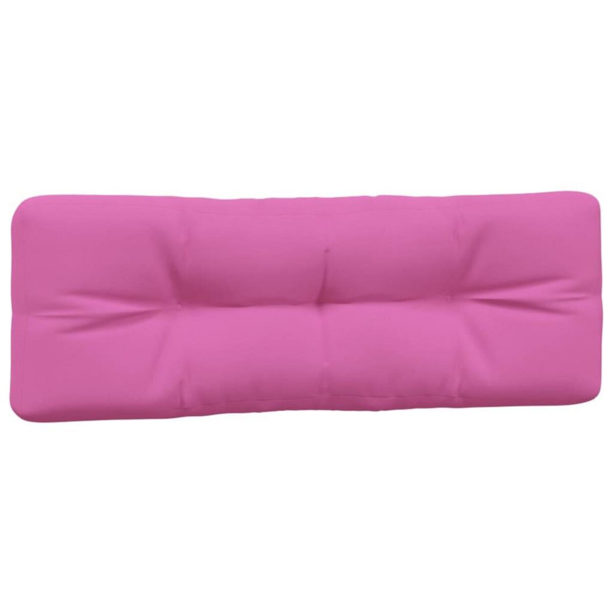 VIDAXL Coussins de palette lot de 5 rose tissu
