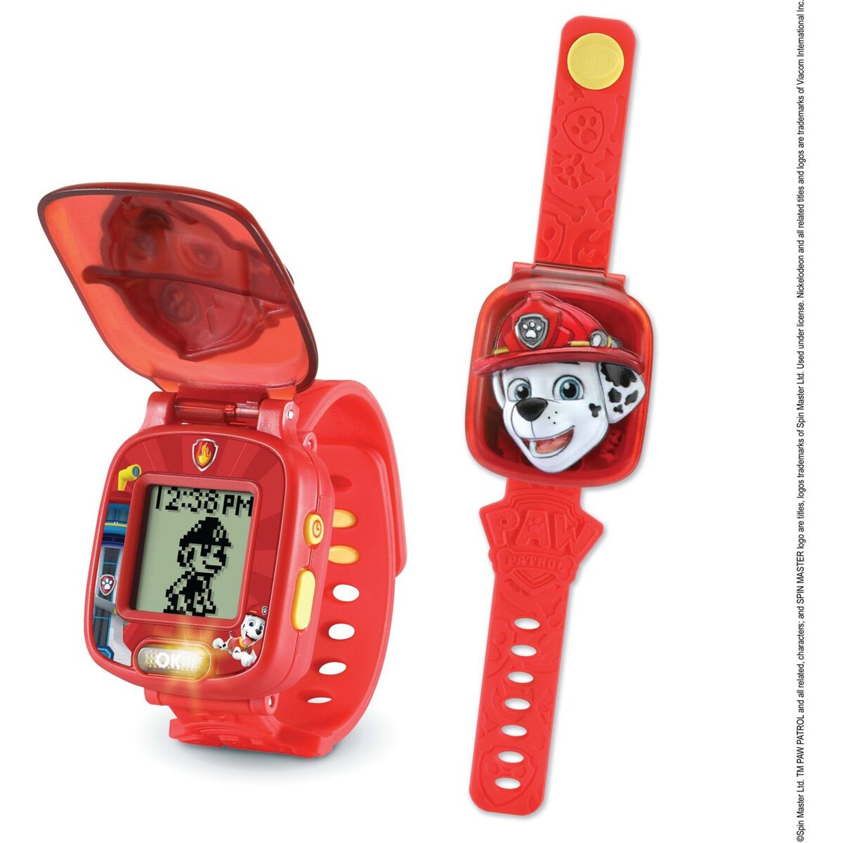 VTech - Montre interactive - Pat' Patrouille - La montre-jeu interactive de  Chase