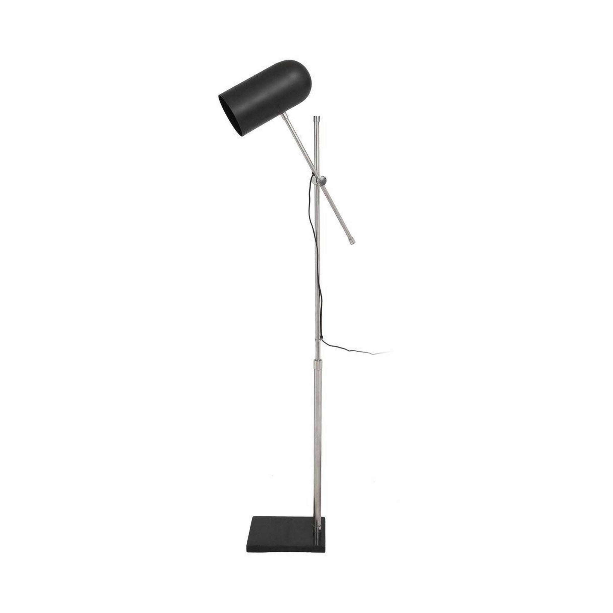 Voir la diapositive 2 : Paris Prix Lampadaire industriel  celeste  142cm noir & argent
