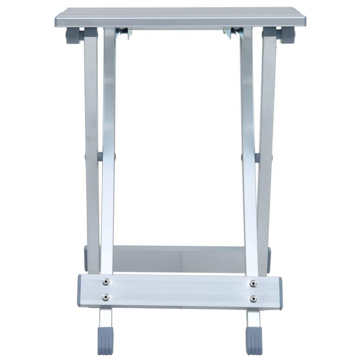 VIDAXL Tabouret de camping Aluminium 28x26x39 cm