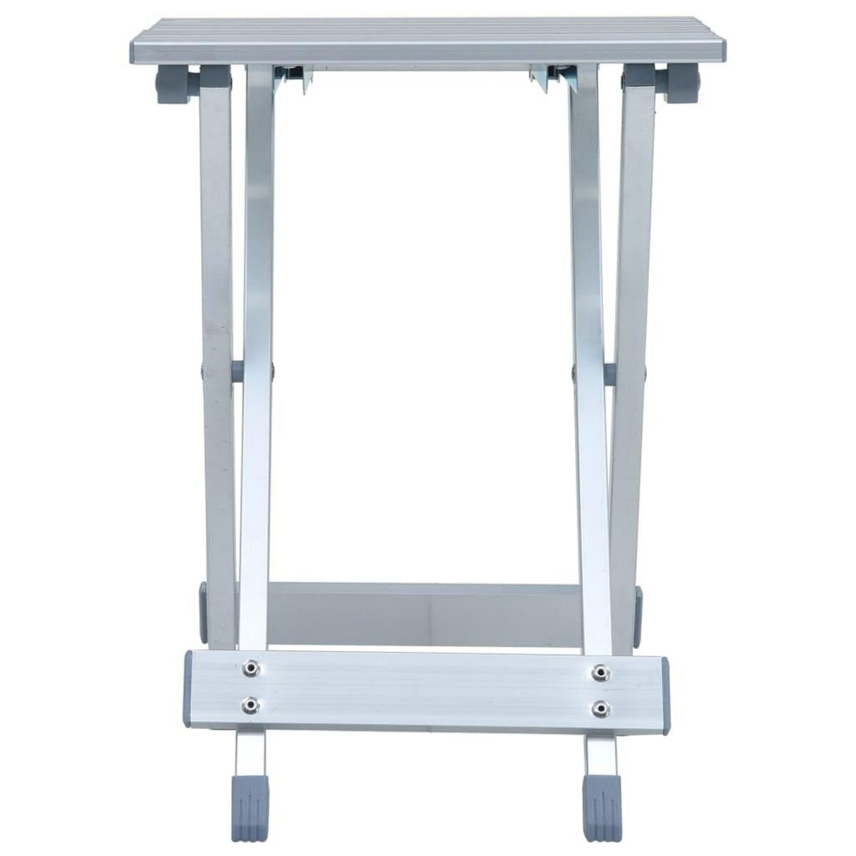 VIDAXL Tabouret de camping Aluminium 28x26x39 cm