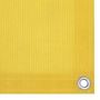 Voir la diapositive 2 : VIDAXL Ecran de balcon Jaune 90x300 cm PEHD