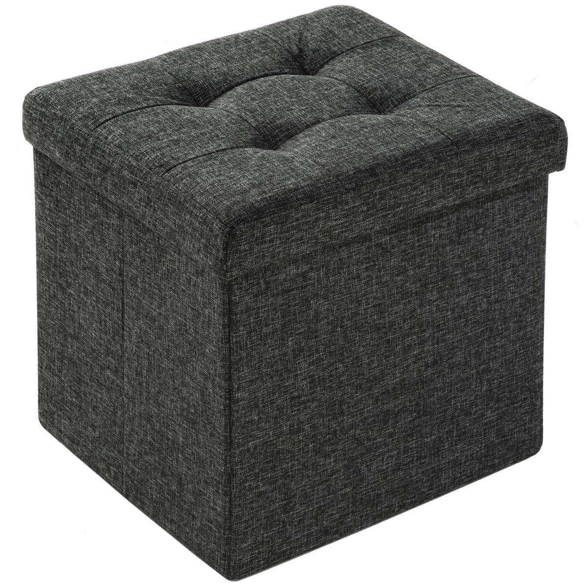 tectake Cube coffre de rangement pliable en polyester 38x38x38cm