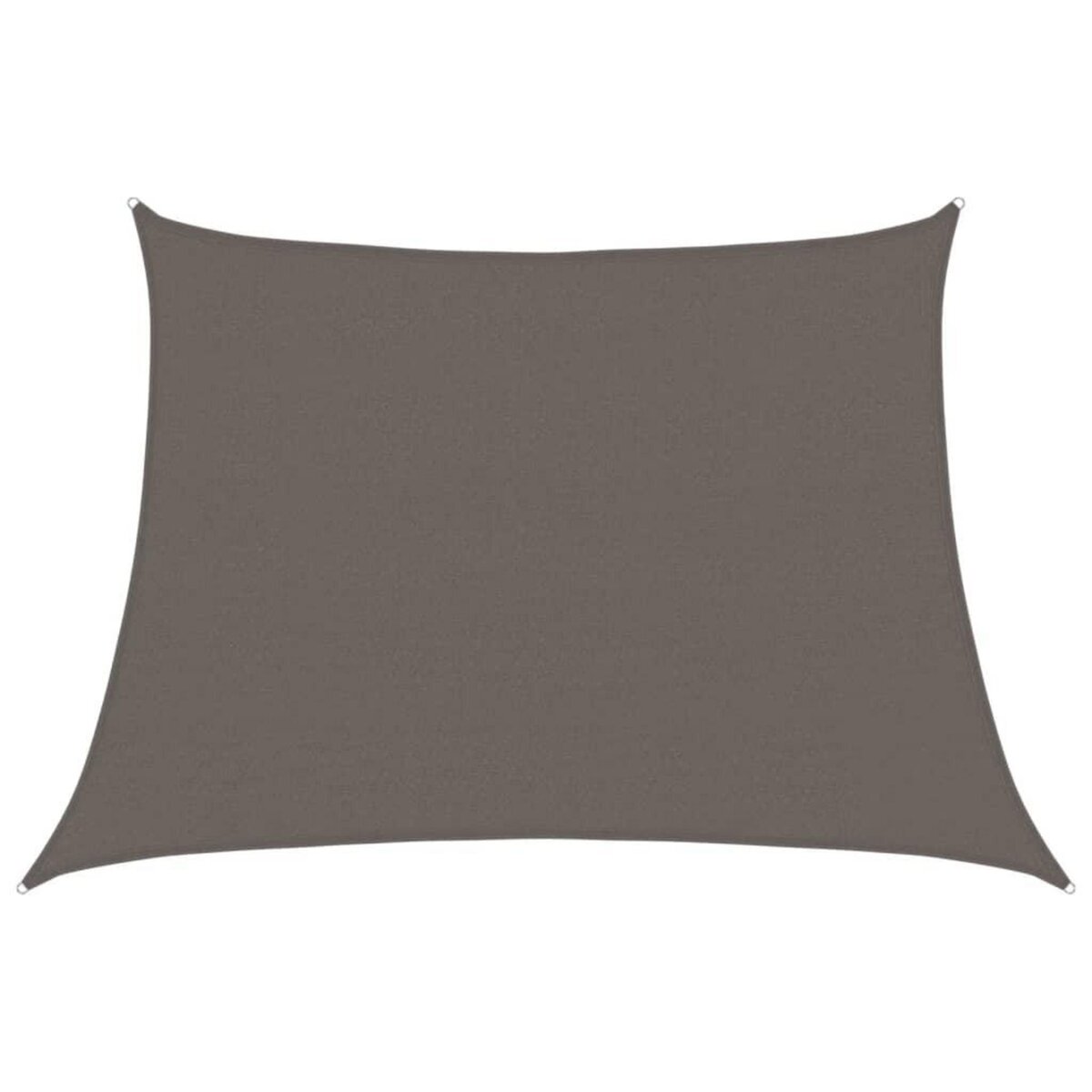 VIDAXL Voile d'ombrage 160 g/m^2 Anthracite 4/5x3 m PEHD