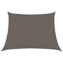 Voir la diapositive 2 : VIDAXL Voile d'ombrage 160 g/m^2 Anthracite 4/5x3 m PEHD
