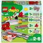 Voir la diapositive 1 : LEGO LEGO DUPLO Ma Ville 10882 Les Rails du Train, Jeu de Construction pour Enfant