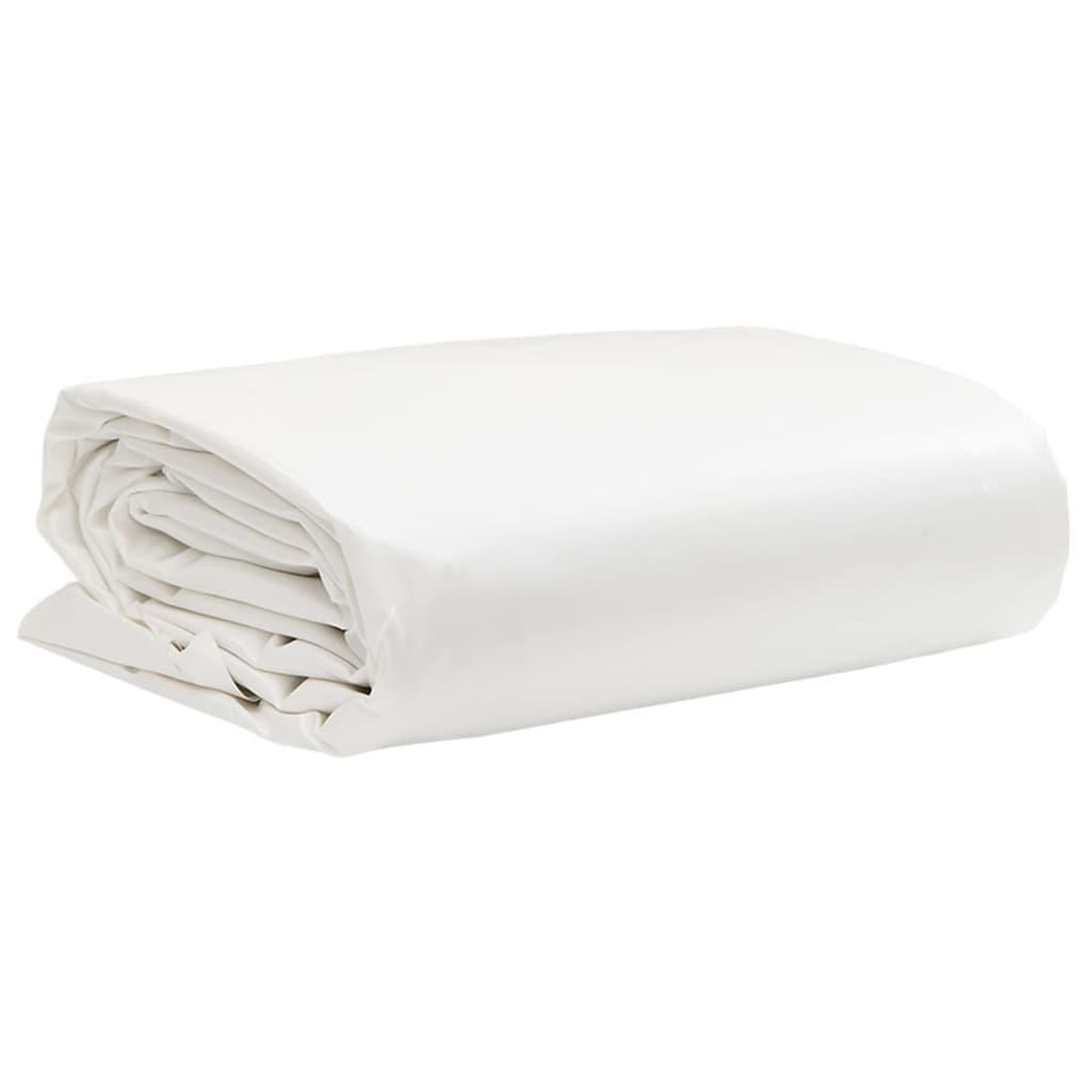 VIDAXL Bache blanc 4x5 m 650 g/m²