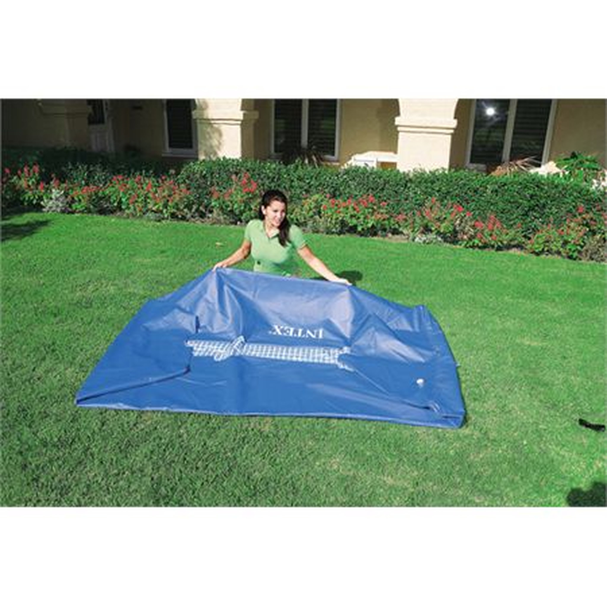 Voir la diapositive 3 : INTEX Piscine tubulaire rectangulaire - 300x200x75cm - METAL FRAME