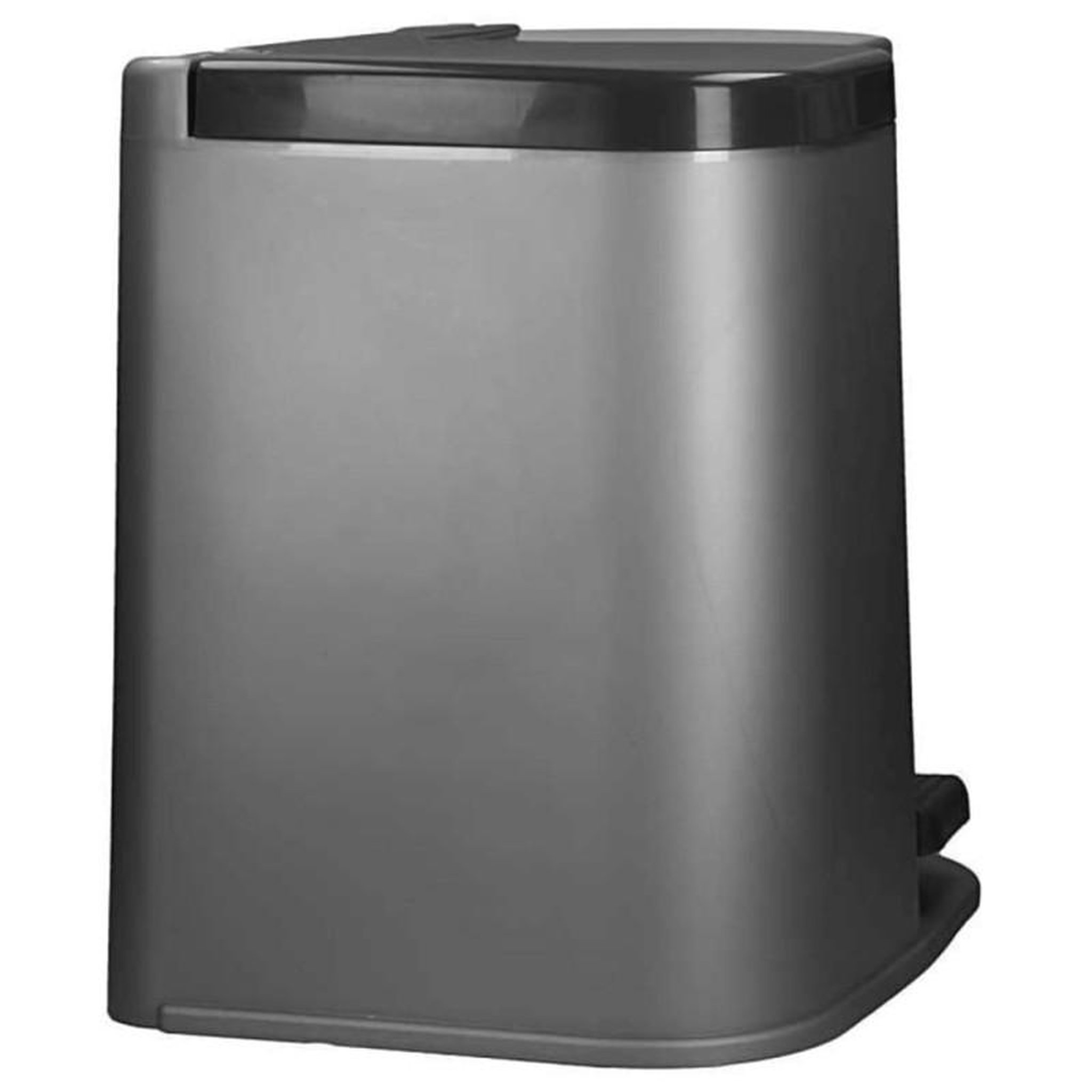 Voir la diapositive 5 : CURVER Curver Poubelle duo à pédale Deco Seaux intérieurs 15 L et 6 L Gris