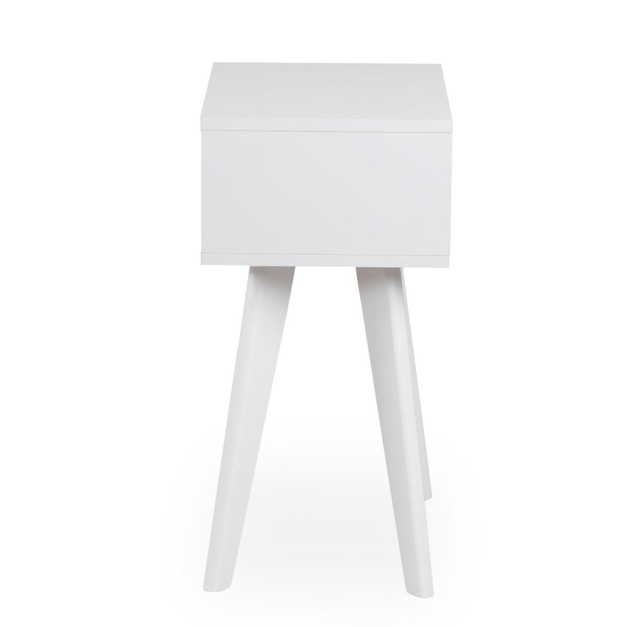 Voir la diapositive 6 : Paris Prix Table de chevet cannage en rotin  lesa  60cm blanc
